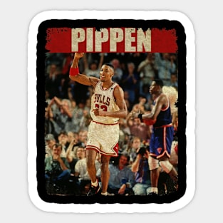 Scottie Pippen - NEW RETRO STYLE Sticker